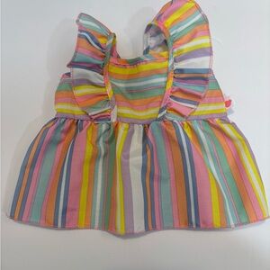 Build-A-Bear Multicolor Striped Dress